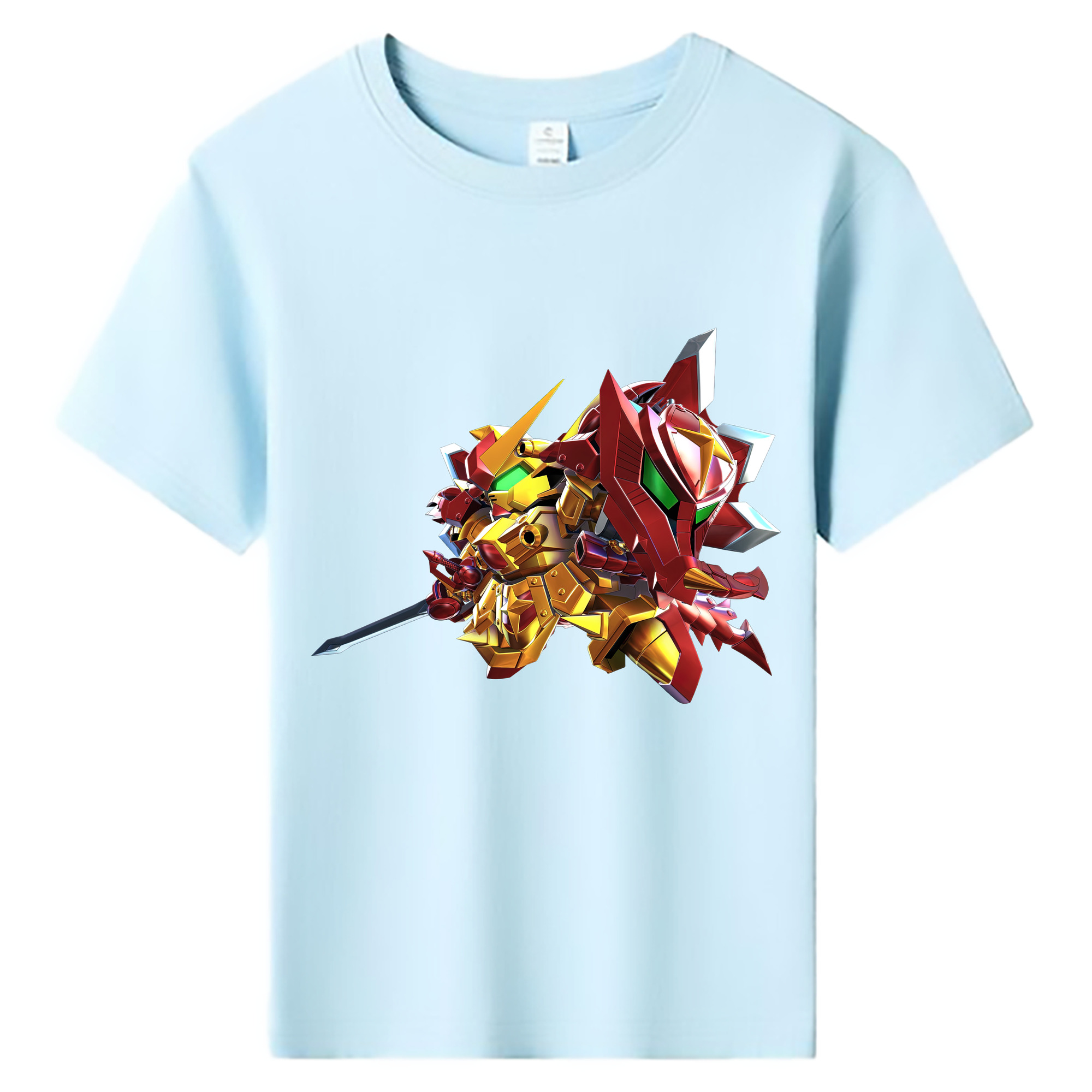 （画像用） 機動戦士ガンダム Mobile Suit Gundam 綿100％キッズTシャツ（フロントプリント）